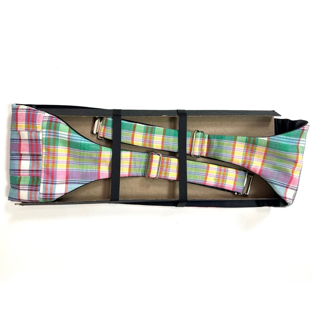 R. Hanauer Plaid Cummerbund - Picture 6 of 6